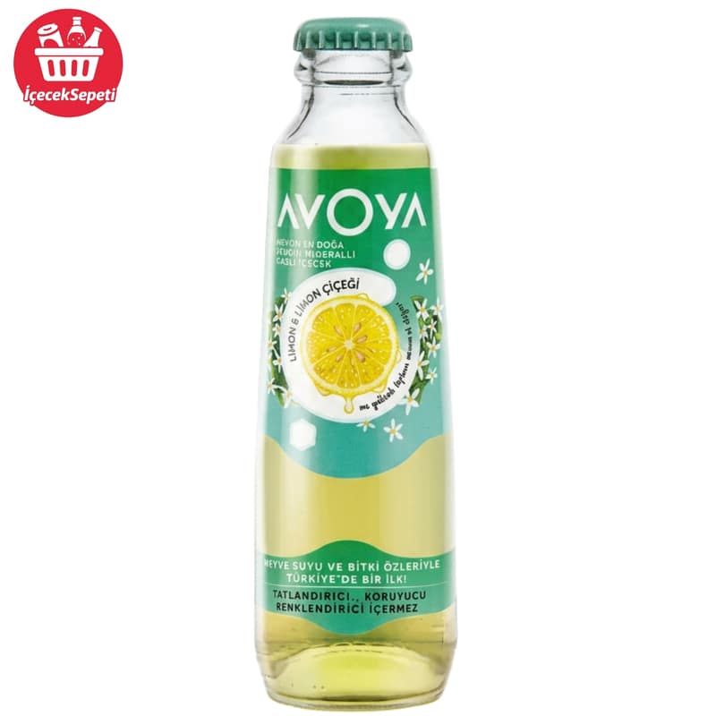 AVOYA MADEN SUYU LİMONLU 200 ML  * 24 ADET