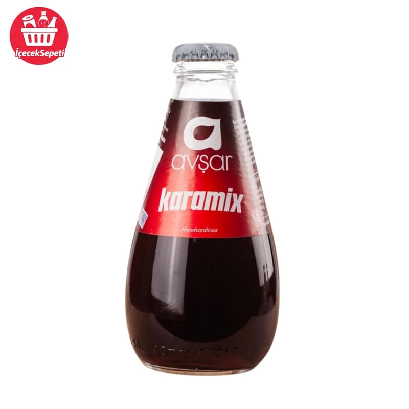 AVŞAR MEYVELİ MADEN SUYU KARADUT KARAMİX 200 ML * 24 ADET
