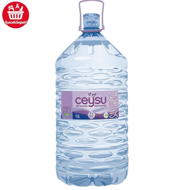 CEYSU DOĞAL KAYNAK SUYU 19 LT PET GERİ DÖNÜŞÜMSÜZ