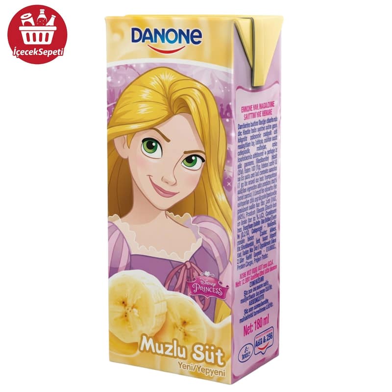 DANONE MUZLU SÜT 200 ML * 27 ADET