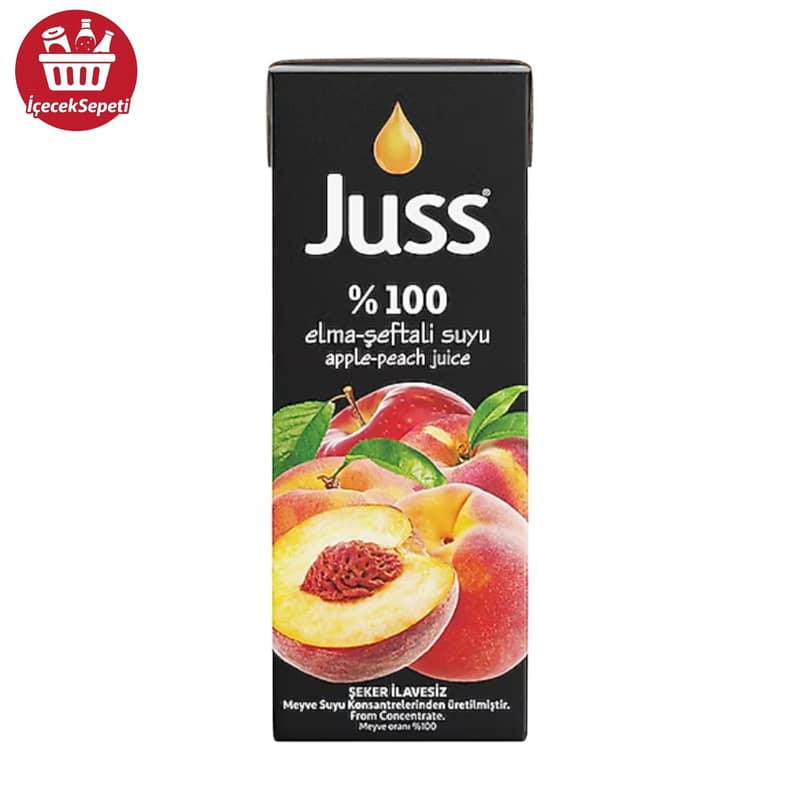 JUSS ELMALI MEYVE SUYU 200 ML * 27 ADET
