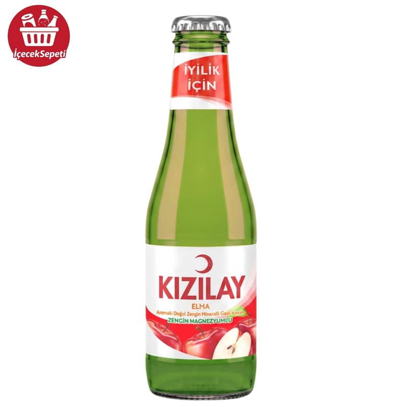 KIZILAY MADEN SUYU ELMA 200 ML * 24 ADET