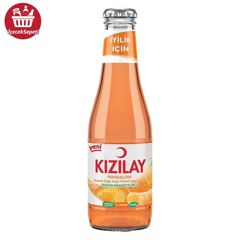 KIZILAY MADEN SUYU MANDALİNA 200 ML * 24 ADET