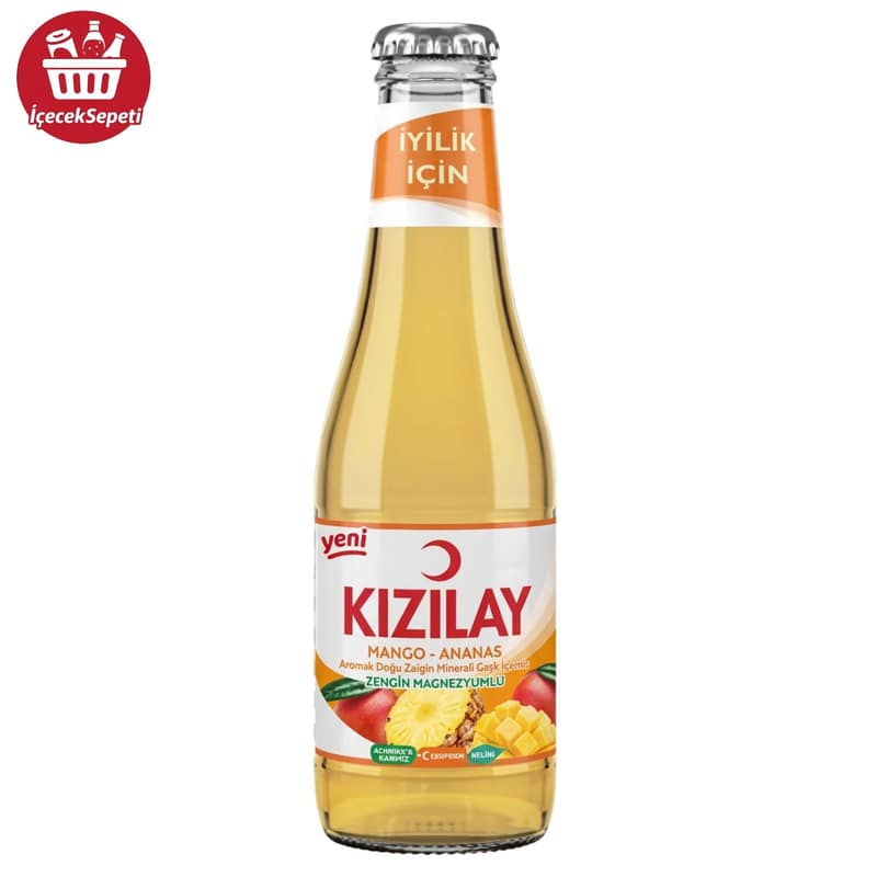 KIZILAY MADEN SUYU MANGO ANANAS 200 ML * 24 ADET