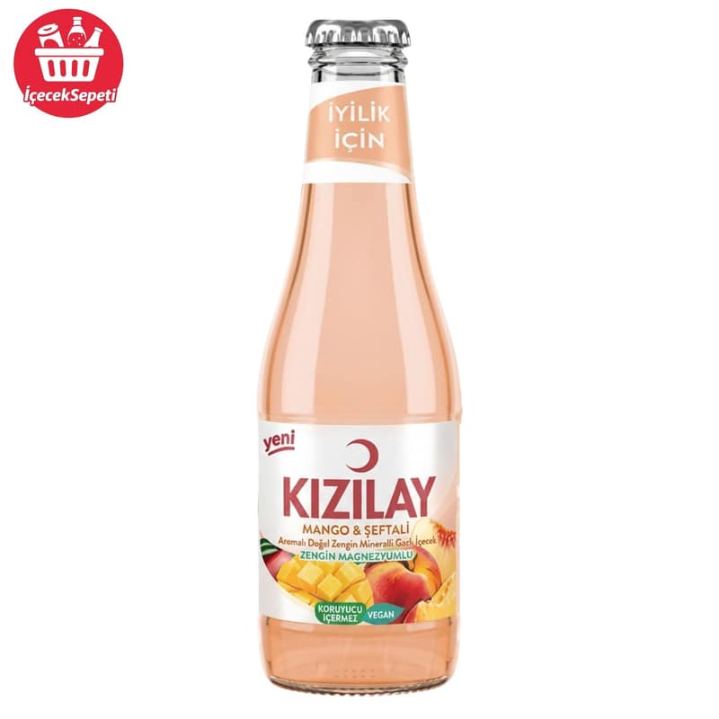 KIZILAY MADEN SUYU ŞEFTALİ 200 ML * 24 ADET