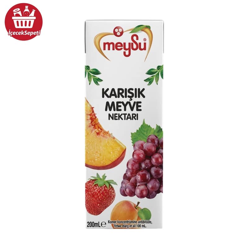 MEYSU MEYVE SUYU KARIŞIK 200 ML  * 27 ADET
