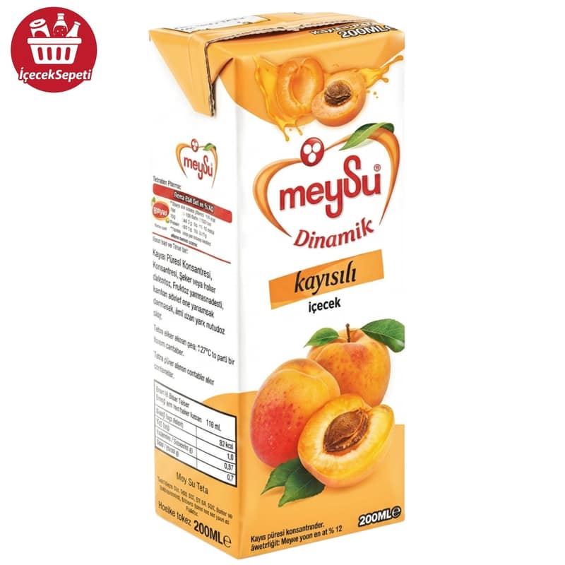 MEYSU MEYVE SUYU KAYISI 200 ML * 27 ADET