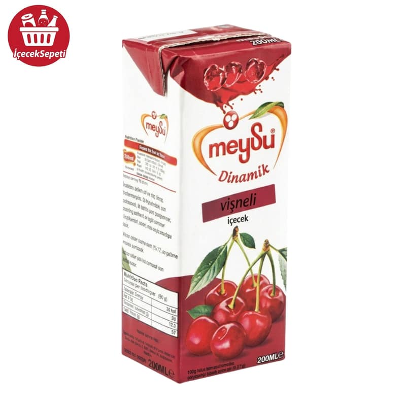 MEYSU MEYVE SUYU VİŞNE 200 ML * 27 ADET