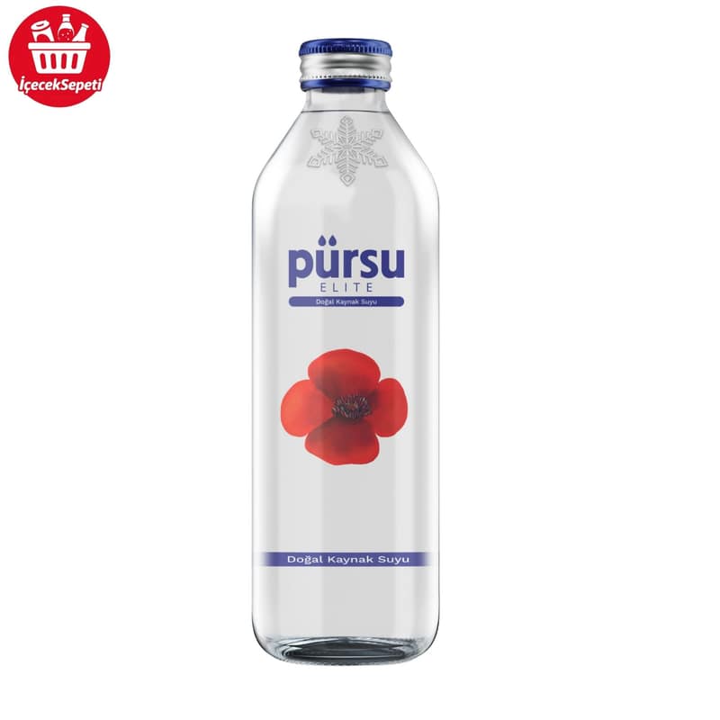 PÜRSU DOĞAL KAYNAK SUYU 750 ML CAM * 6 ADET