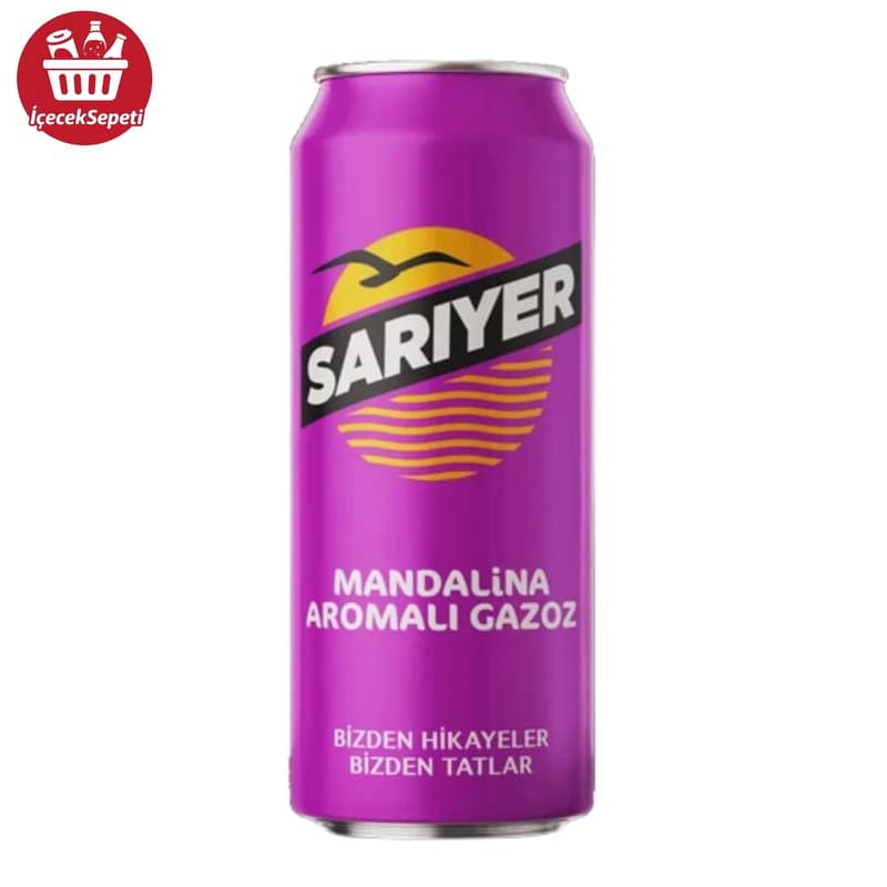 SARIYER MANDALİNA GAZOZ 330 ML * 24 ADET