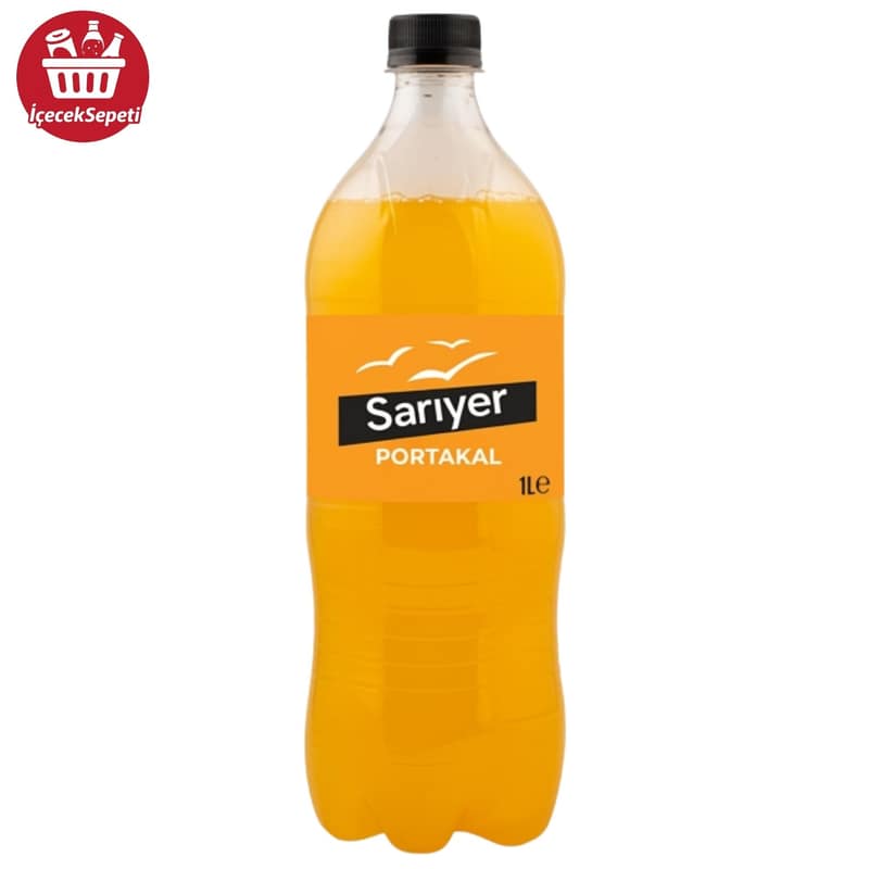 SARIYER PORTAKAL GAZLI İÇECEK 1 LT * 12 ADET