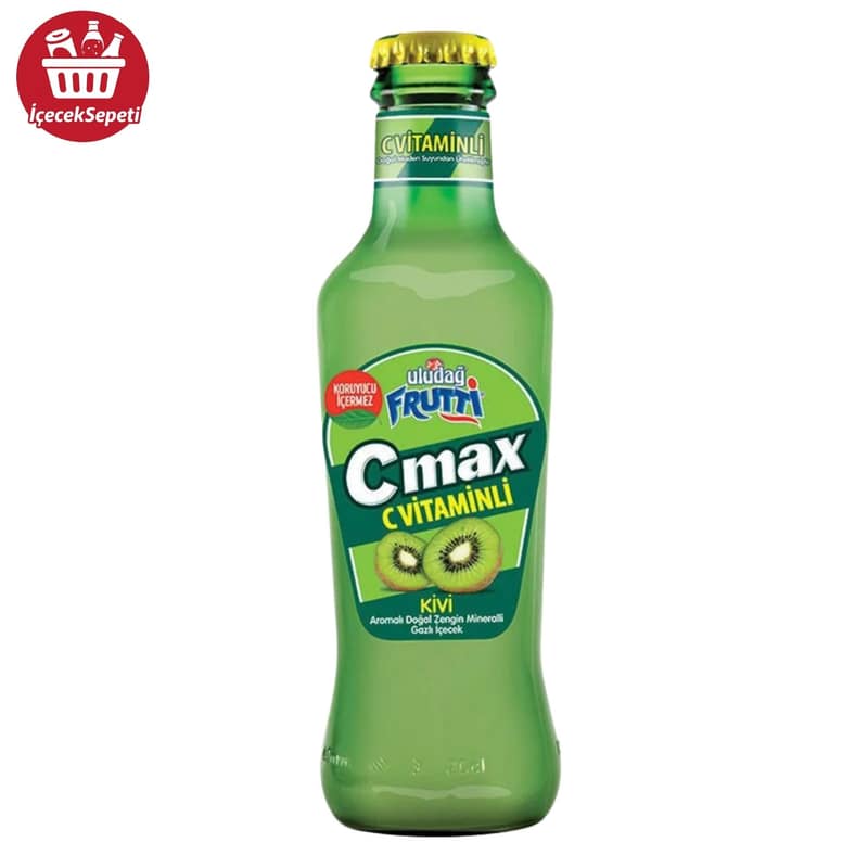 ULUDAĞ FURİTTİ MEYVELİ SODA 200 ML * 24 ADET C-MAX KİVİ