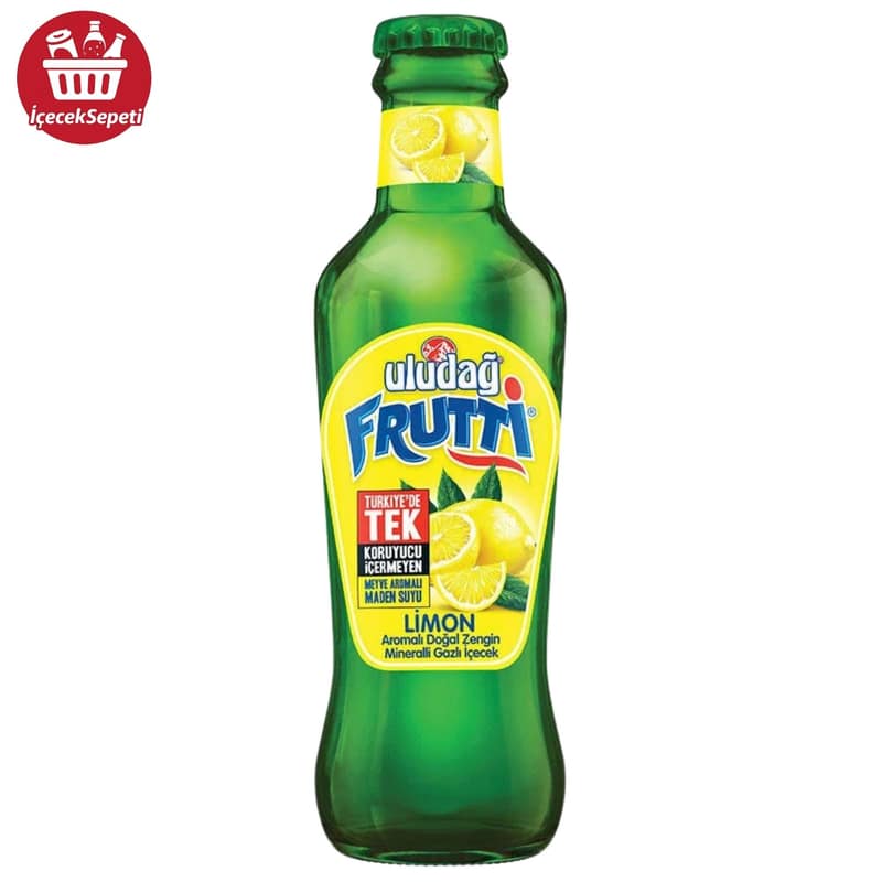 ULUDAĞ FURİTTİ MEYVELİ SODA 200 ML * 24 ADET LİMON