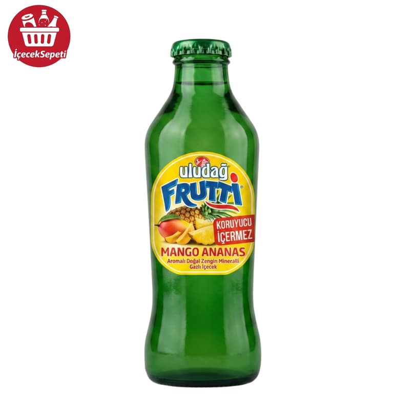 ULUDAĞ FURİTTİ MEYVELİ SODA 200 ML * 24 ADET MANGO ANANAS
